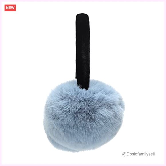 Faux Fur Adjustable Earmuffs Winter Ear Warmers One Size main image 2